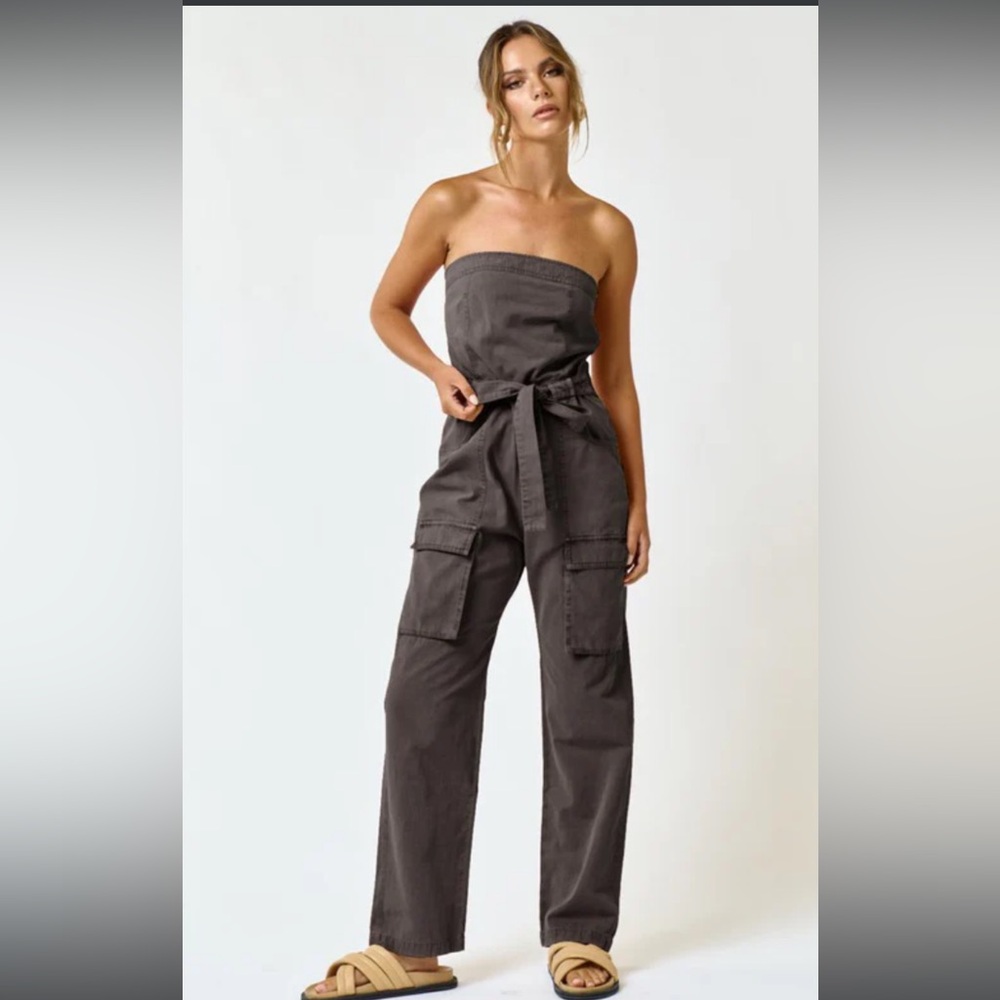 free people go west utility jumpsuit